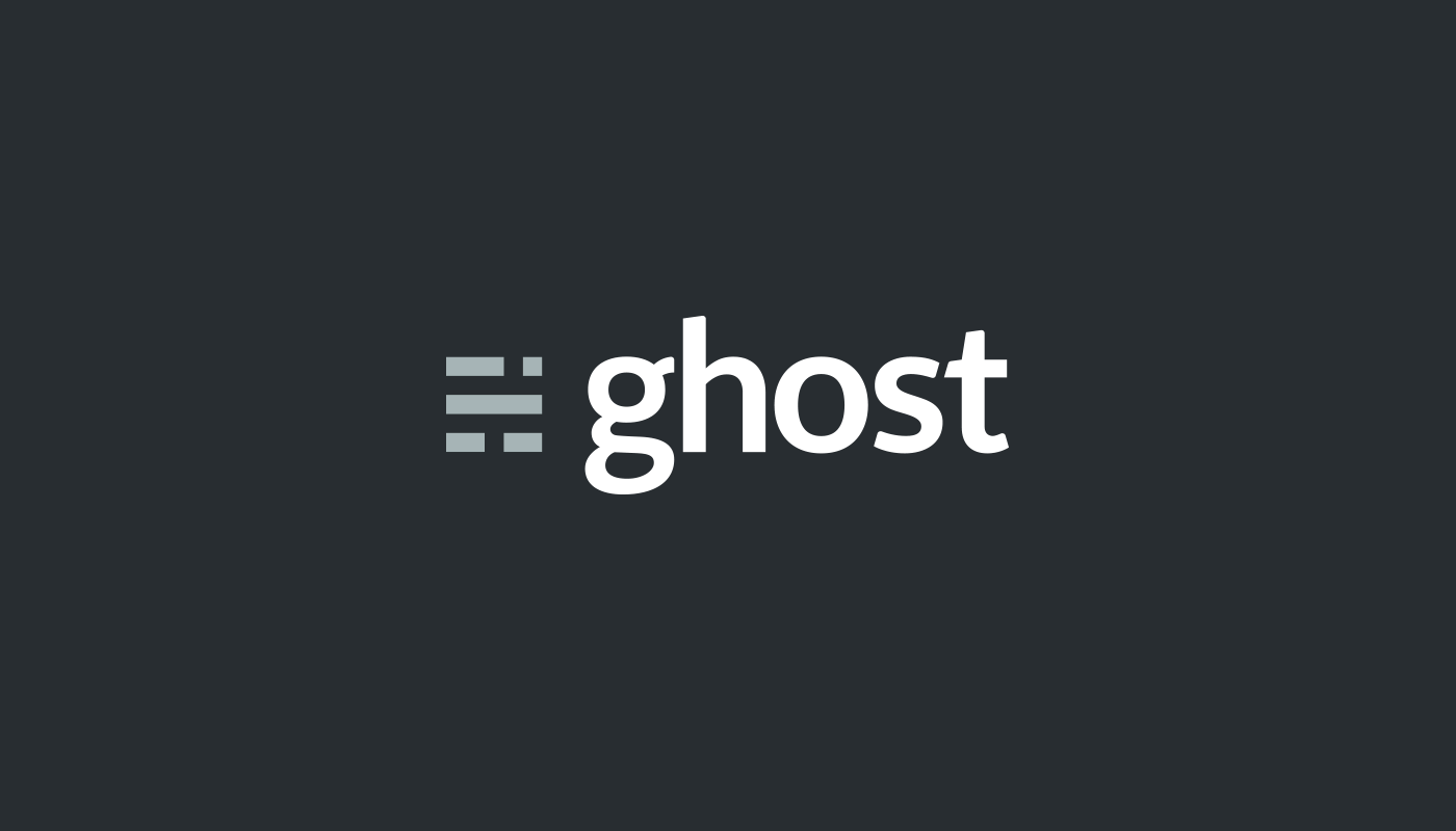 Black and White Ghost Logo - Best Free Ghost Themes With Simplicity In Mind 2019
