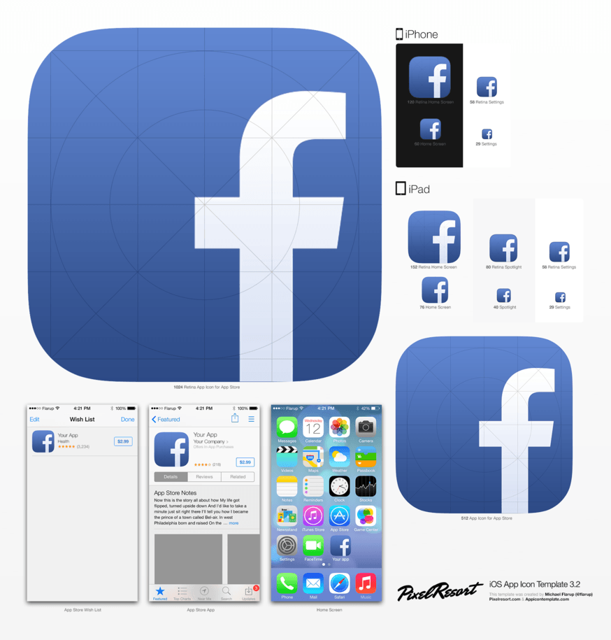 Facebook iPhone Logo - Free iPhone Facebook Icon 322776. Download iPhone Facebook Icon