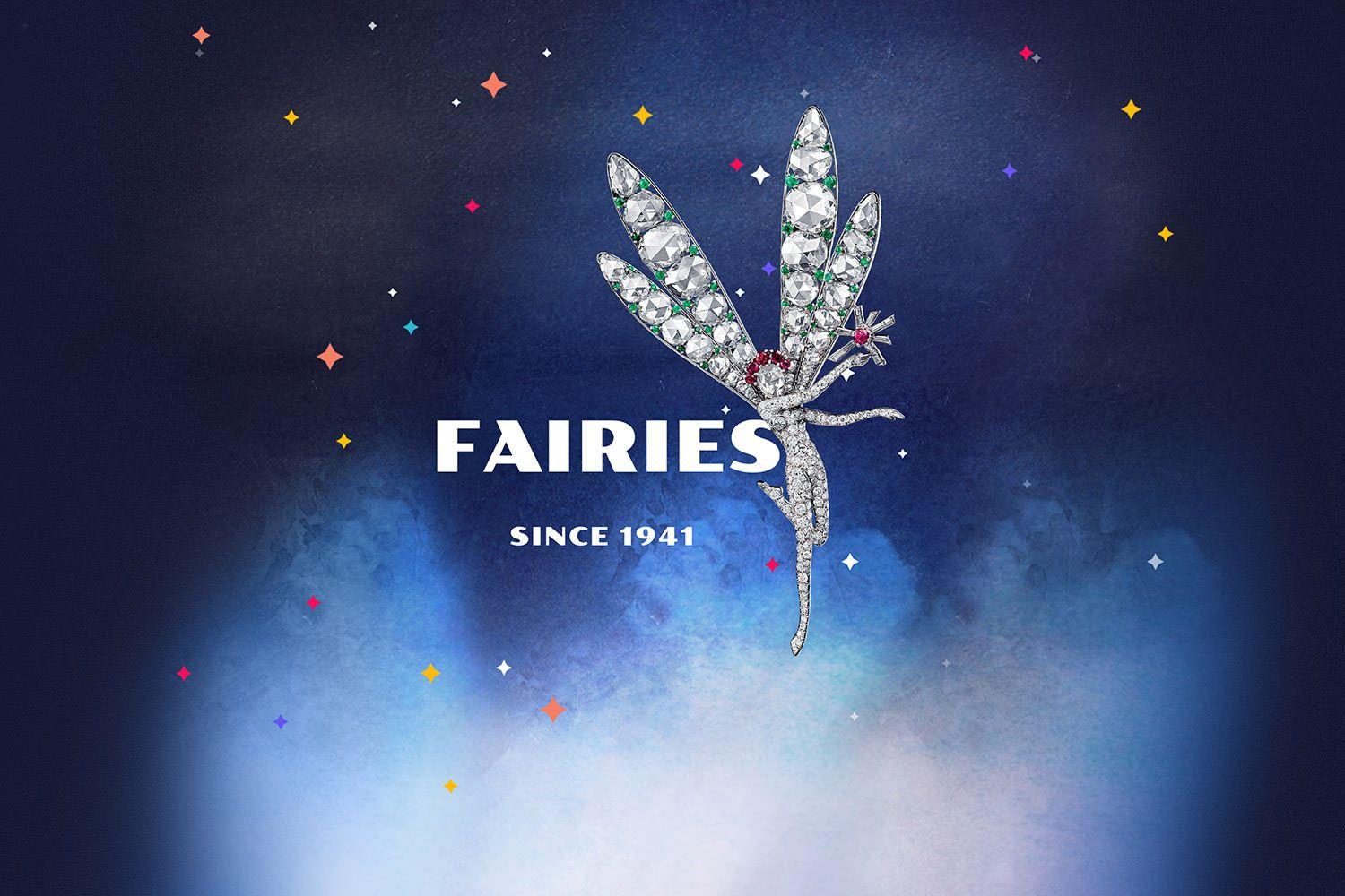 Van Cleef Logo - Fairies Histoires Cleef & Arpels