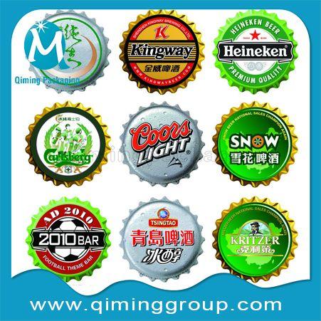 Beer Crown Logo - Beer Bottle Crown Caps - Qiming Packaging Lids Caps Bungs,Cans Pails ...