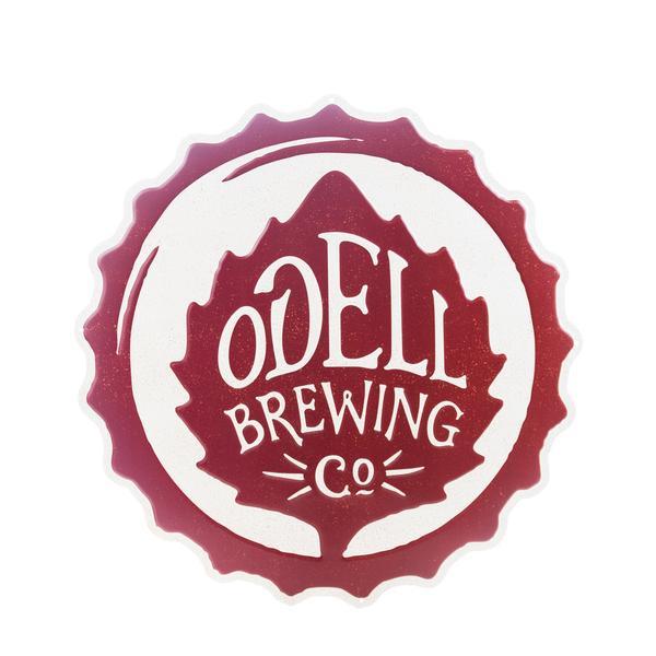 Crown Beer Logo - Odell Crown Logo Tin Tacker – Beer Dabbler Store
