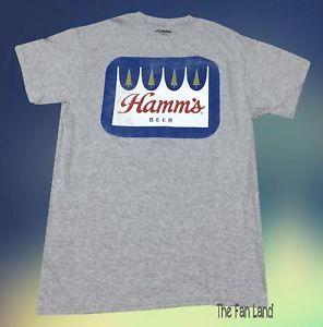 Beer Crown Logo - New Hamm's Crown Logo Brewing Beer Vintage Throwback Men's T Shirt