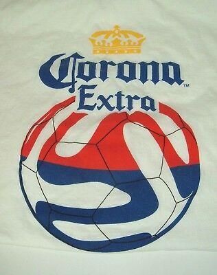 Beer Crown Logo - VINTAGE CORONA EXTRA Tee Shirt Mexican Beer Cerveza Crown Logo Sz L ...