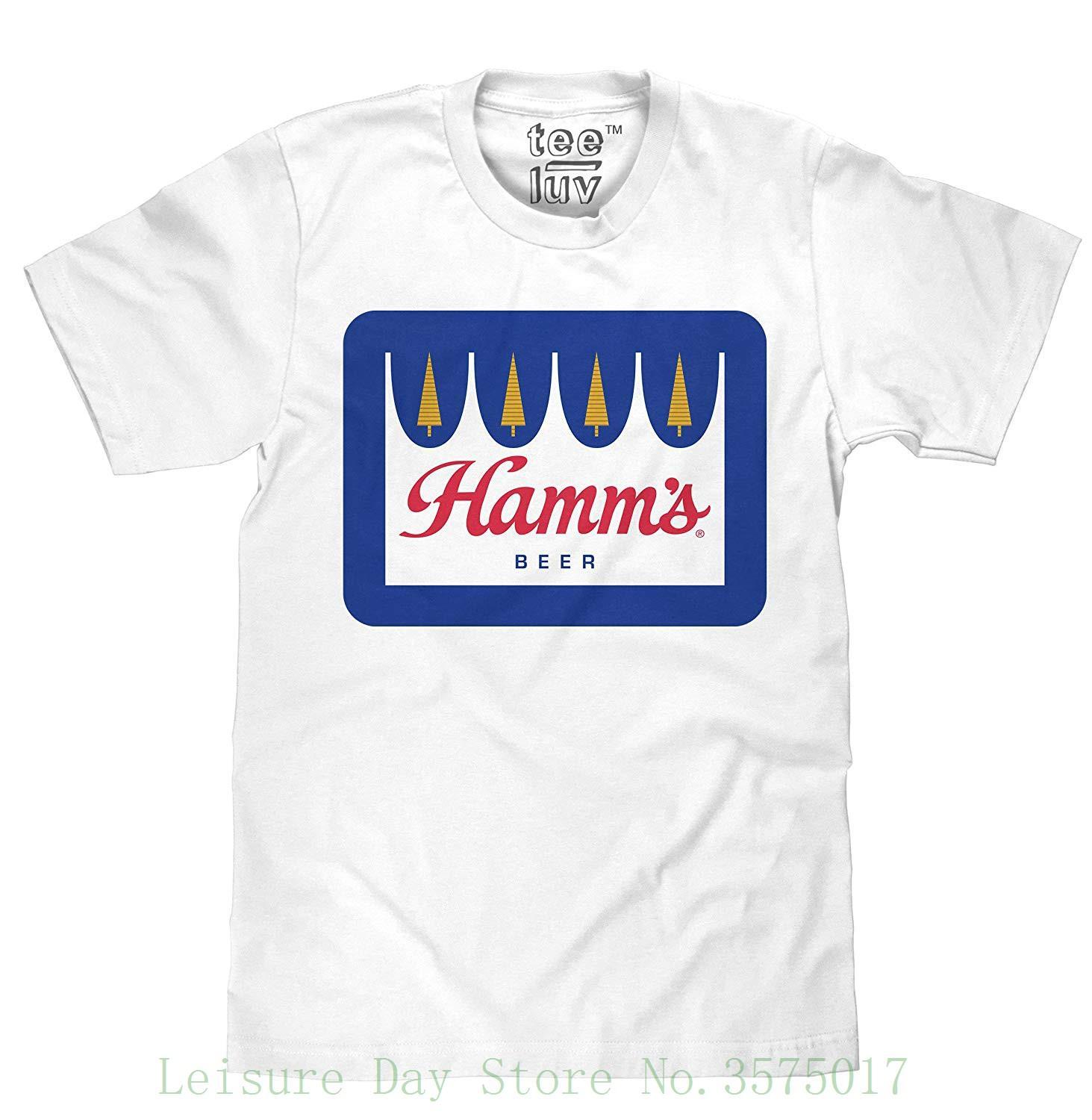 Beer Crown Logo - Hamm'S Beer T Shirt Hamms Crown Logo Beer Shirt Men Brand Clothihng ...