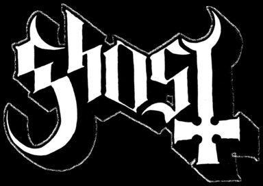 Black and White Ghost Logo - Ghost Heavy Metal ala King Diamond. \m/ What I listen to