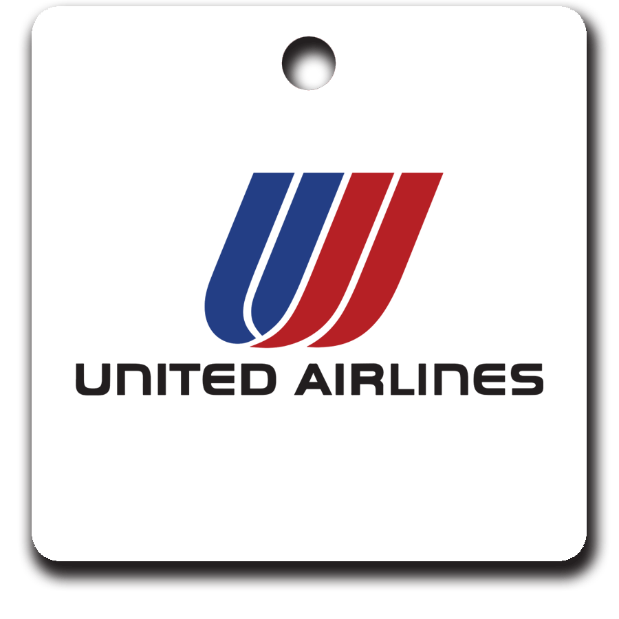 United Tulip Logo - United Airlines Tulip Logo Ornaments
