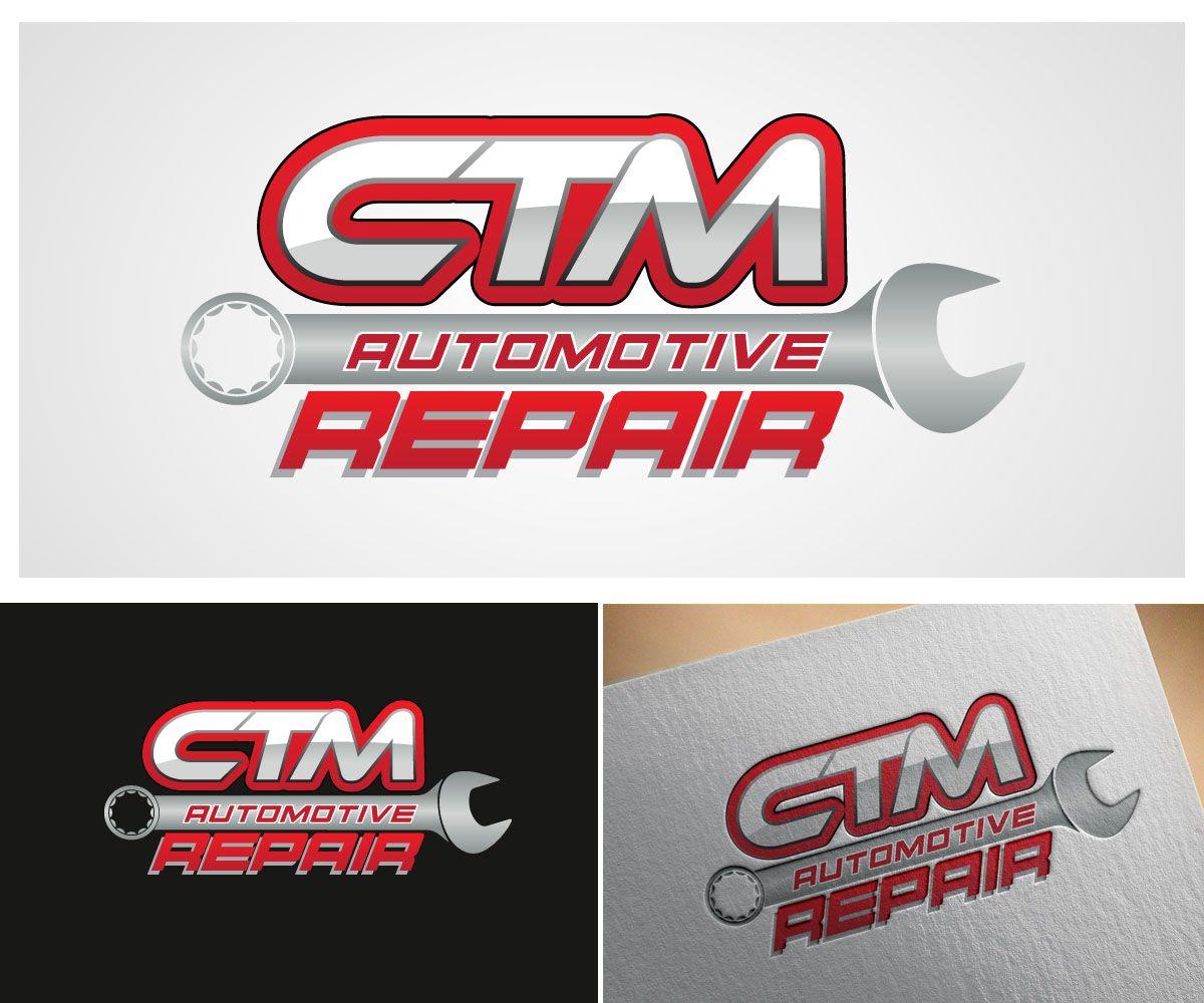 Rapair Automotive Logo - Bold, Serious, Automotive Logo Design for CTM Repair, automotive