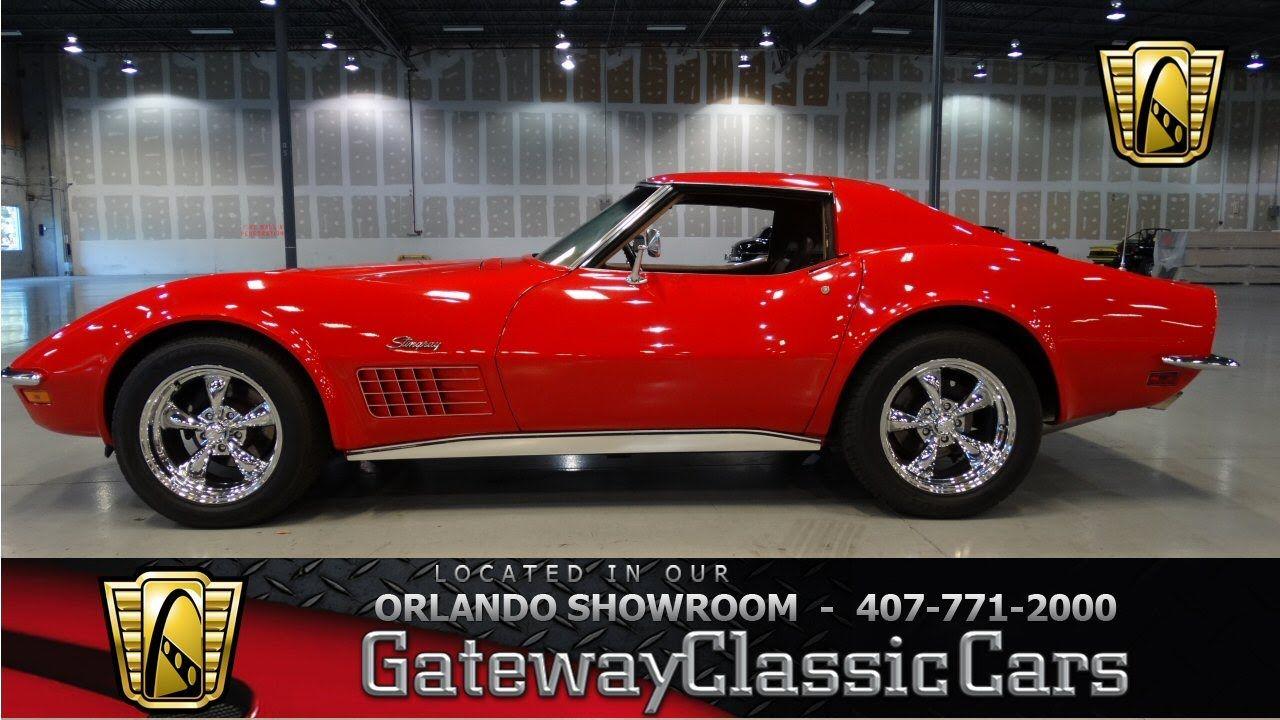 1972 Corvette Stingray Logo - 1972 Chevrolet Corvette Stingray - YouTube