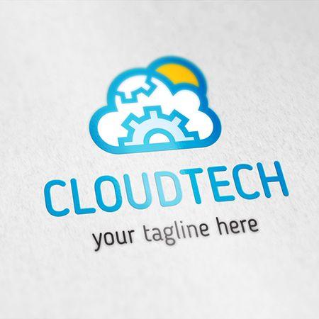 Cloud Company Logo - Buy Cloud Technology Logo. Buy logo template design