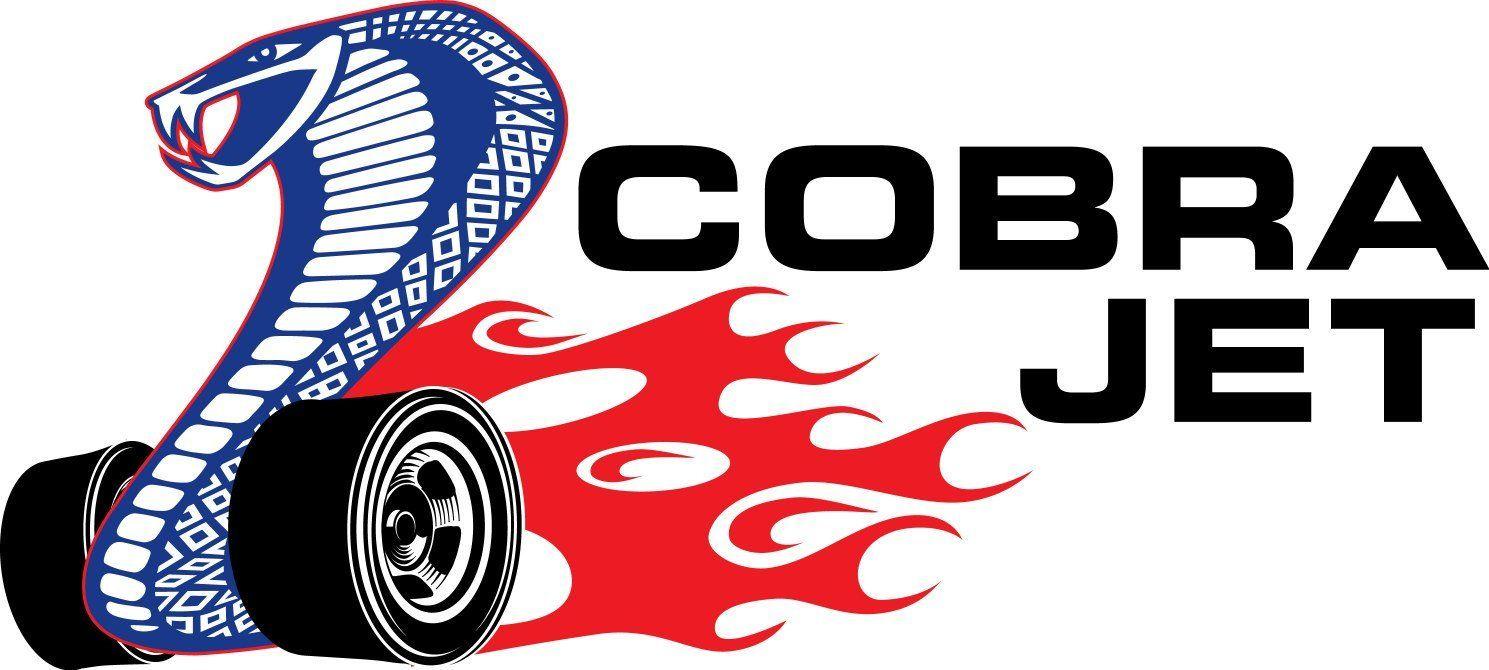 Cobra Jet Logo - Amazon.com: Cobra Jet 428 Logo WALL DECAL Vinyl Sign 3D Cartoon Car ...