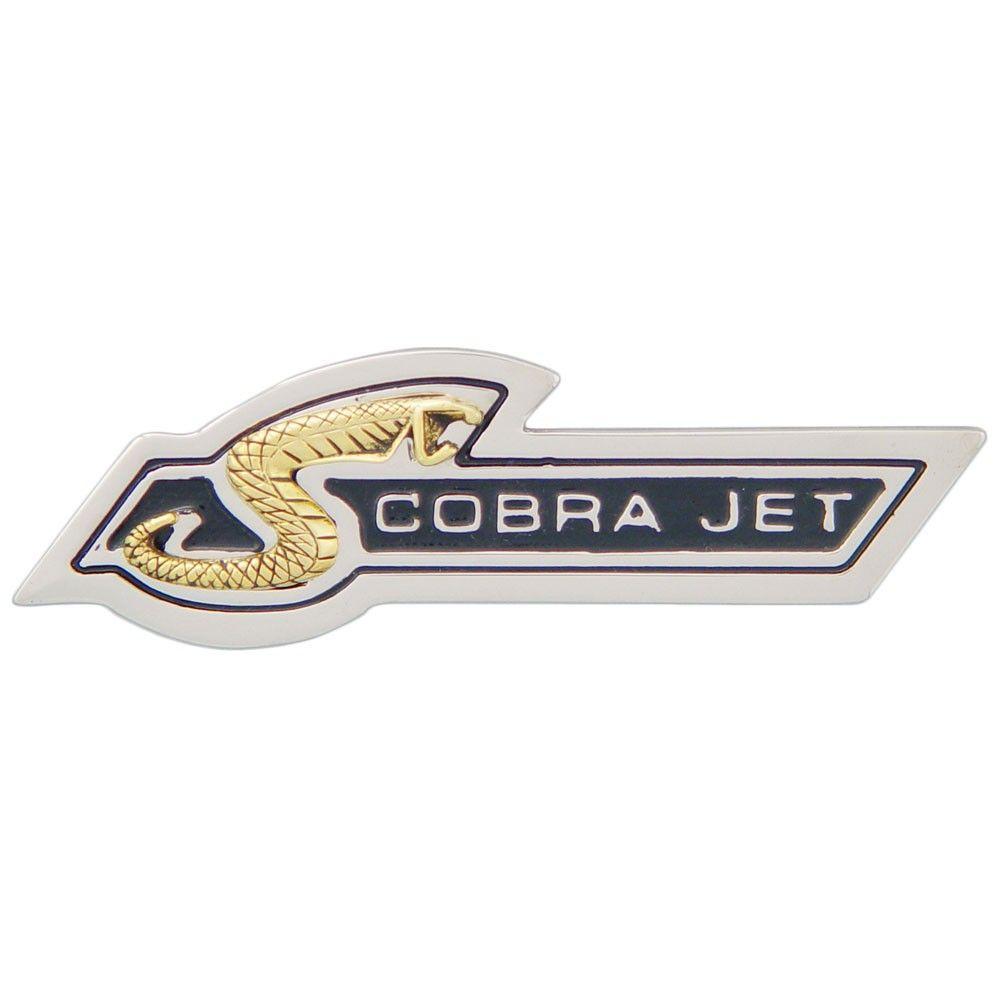 Cobra Jet Logo - Mustang Dash Emblem 