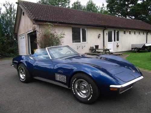 1972 Corvette Stingray Logo - 1972 Corvette Stingray C3 Convertible, 350 V8 Automatic SOLD | Car ...