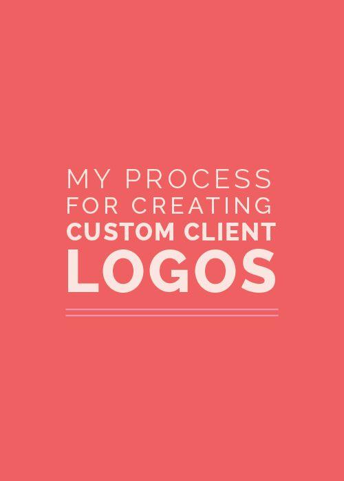 Elle Logo - My Process for Creating Custom Client Logos. Elle & Company. Logo