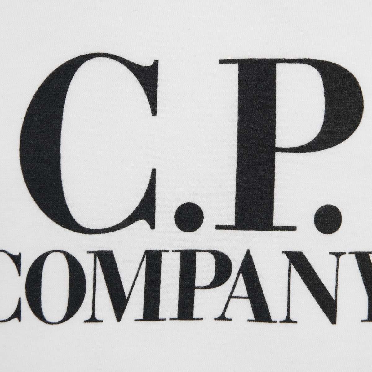 Company White Logo - C.P. Company Boys White Logo Top