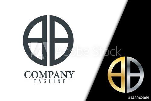 B B In Circle Logo - Initial Letter BB With Linked Circle Logo - Buy this stock vector ...