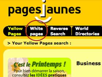 White Yellow Pages Logo - Birth of Whitepages in France, USA, Brazil and other countries
