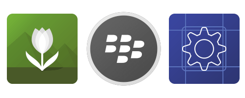 B B In Circle Logo - Application icons