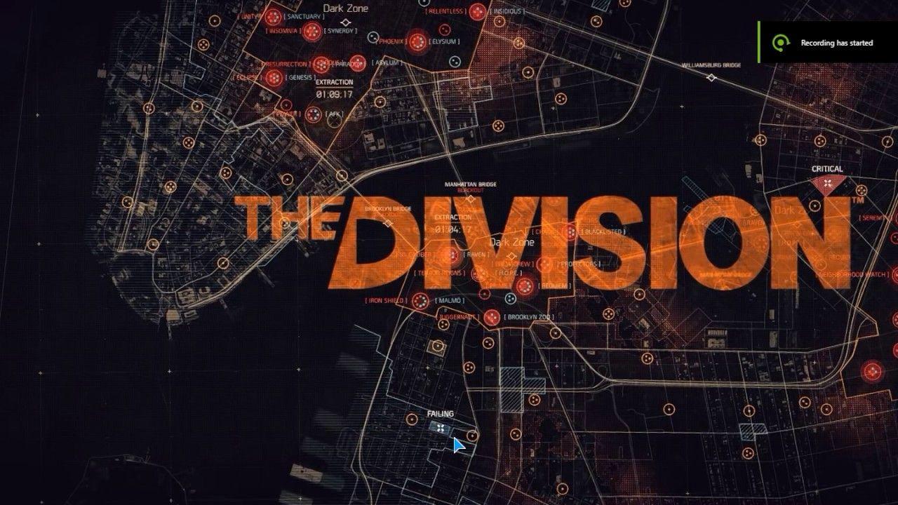 Tom Clancy Division Logo - Wallpaper Engine Tom Clancy The Division Map and Logo - YouTube