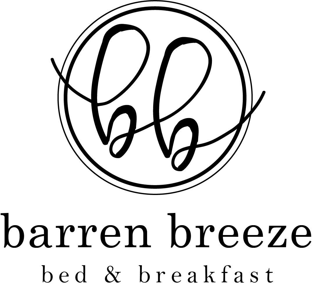 B B In Circle Logo - Kentucky Bed & Breakfast Inn. Barren Breeze B&B