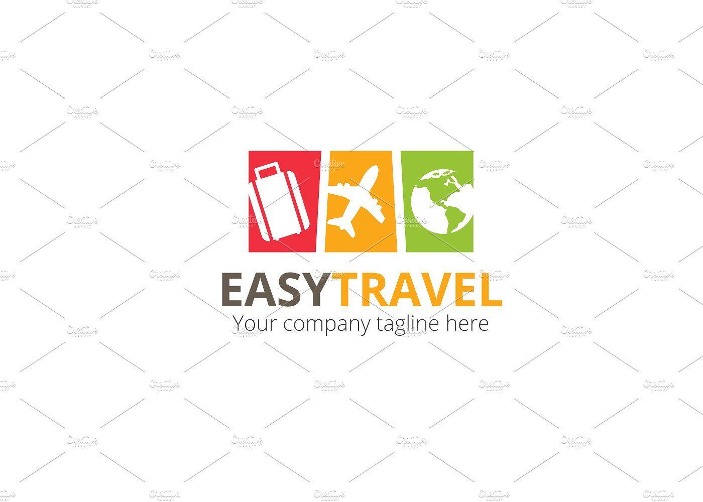 Travel Logo - Easy Travel Logo ~ Logo Templates ~ Creative Market