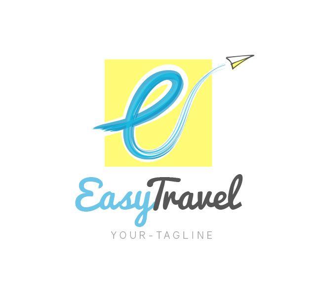 Travel Logo - Easy Travel Logo & Business Card Template Design Love