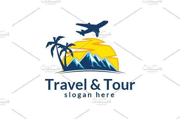 Travel Logo - Travel and Tour Logo Template Logo Templates Creative Market