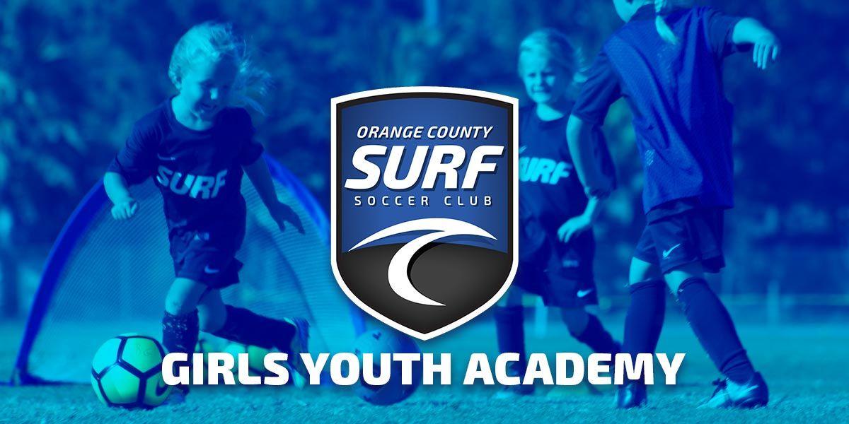 Surf Soccer Logo - Girls Youth Academy - Orange County Surf Soccer Club