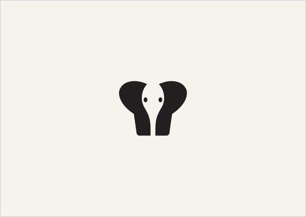 Cool Simple Logo - Negative Space in Logo Design. A New Concept For Logo Designers