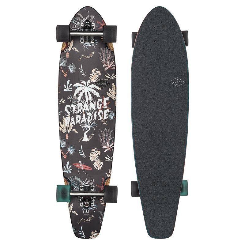 Paradise Skateboard Logo - Globe Globe All Time 35” Skateboard - Strange Paradise - Mountain ...