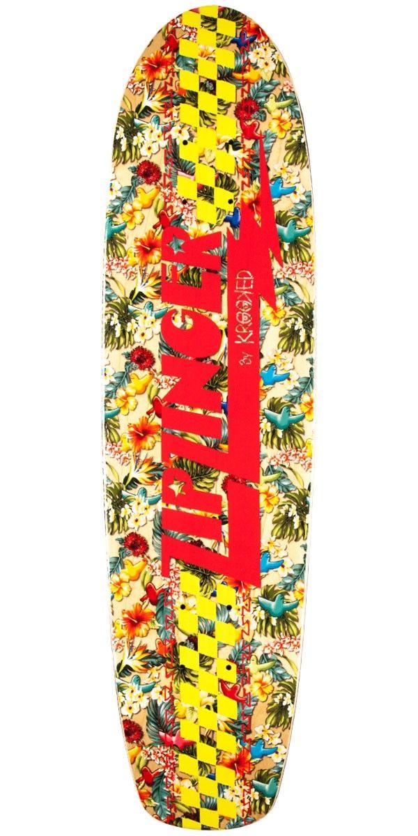 Paradise Skateboard Logo - Krooked Zip Zinger Birds of Paradise Skateboard Deck - 7.50