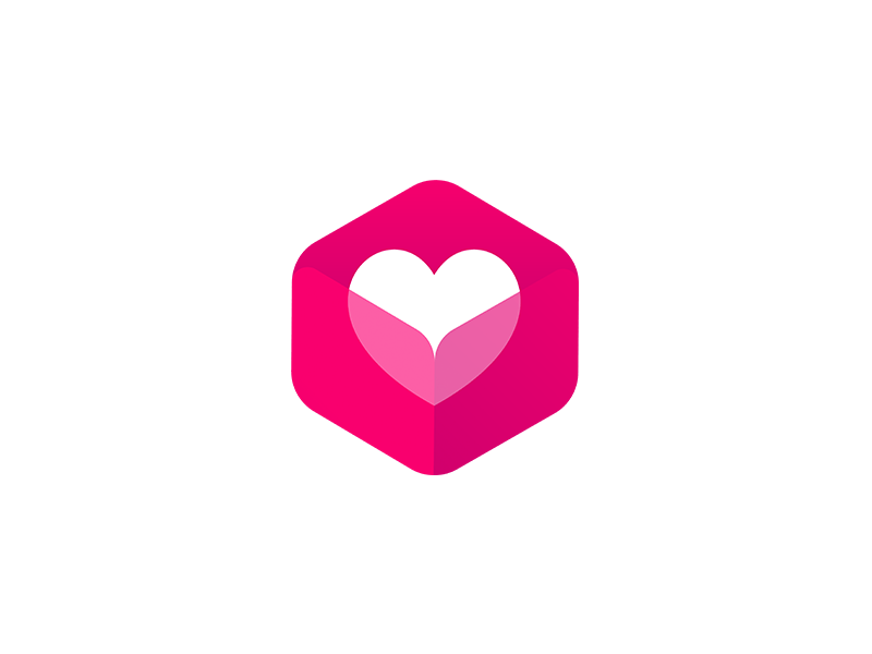 Love App Logo - Love Box | 2018 Trending App Inspiration Logo Collection App iOS ...