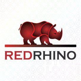 Red Rhino Logo - red rhino #logo #protect #defence #animal. LOGOs. Rhino logo, Logo