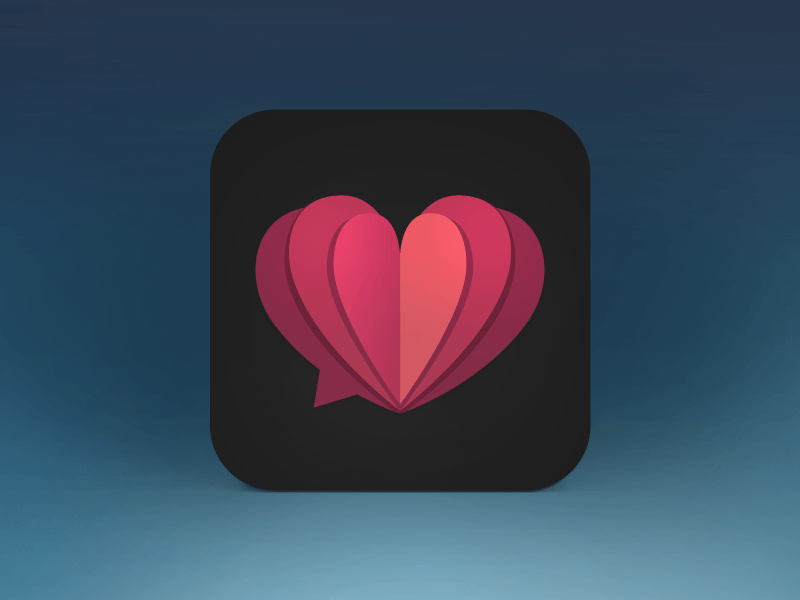 Love App Logo - Free App With Heart Icon 233126 | Download App With Heart Icon - 233126