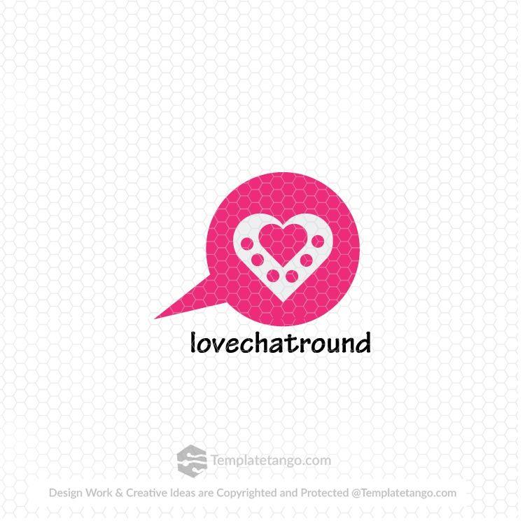 Love App Logo - Love Chat App Logo | Ready-Made Logos for Sale