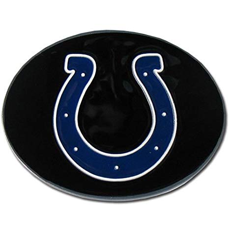 NFL Colts Logo - Amazon.com : NFL Indianapolis Colts Logo Buckle : Belt Buckles