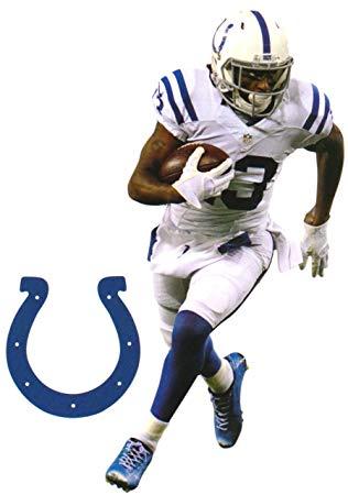 NFL Colts Logo - FATHEAD T.Y. Hilton Mini Indianapolis Colts Logo