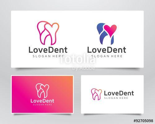 Love App Logo - Dental Love App Logo Stock Image And Royalty Free Vector Files