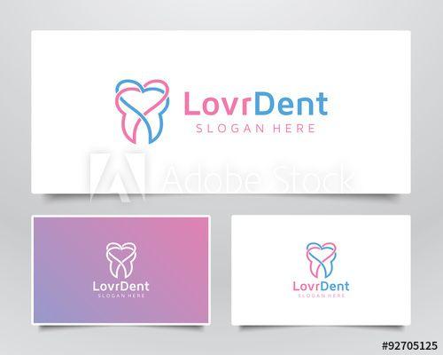 Love App Logo - Social Dental Love Art App Logo - Buy this stock vector and explore ...
