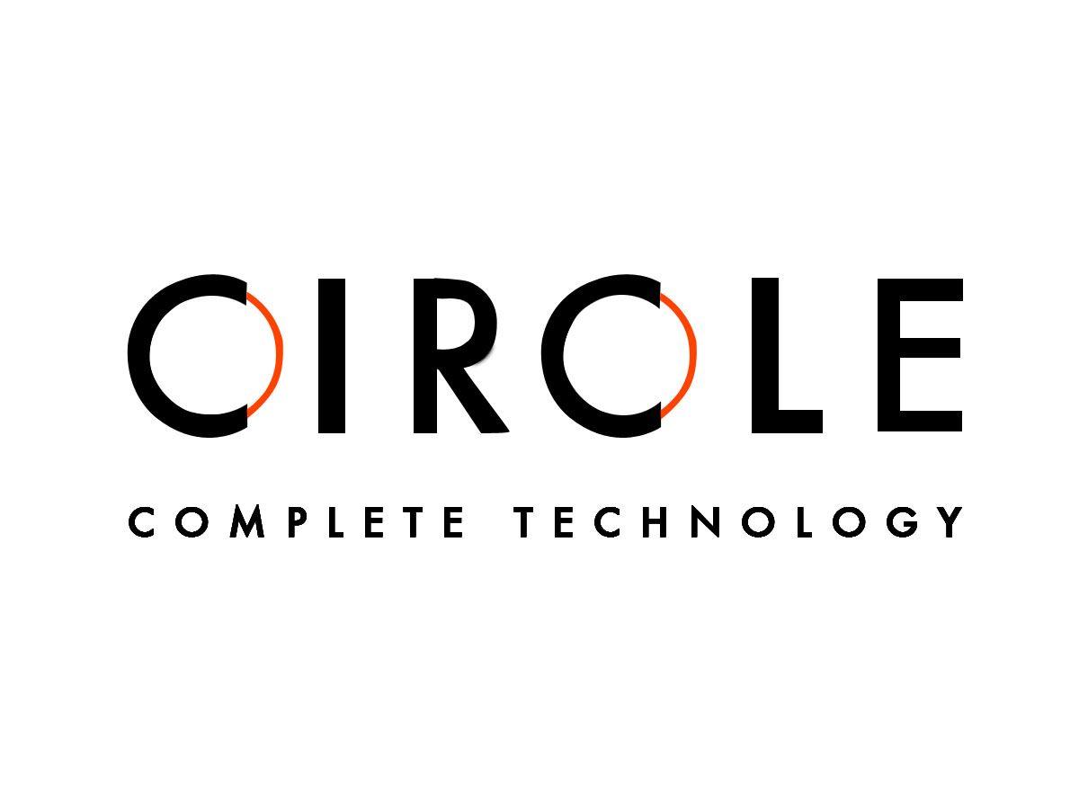 Orange Circle Computer Logo - D'source Typographic Logos. Logos. D'Source Digital Online