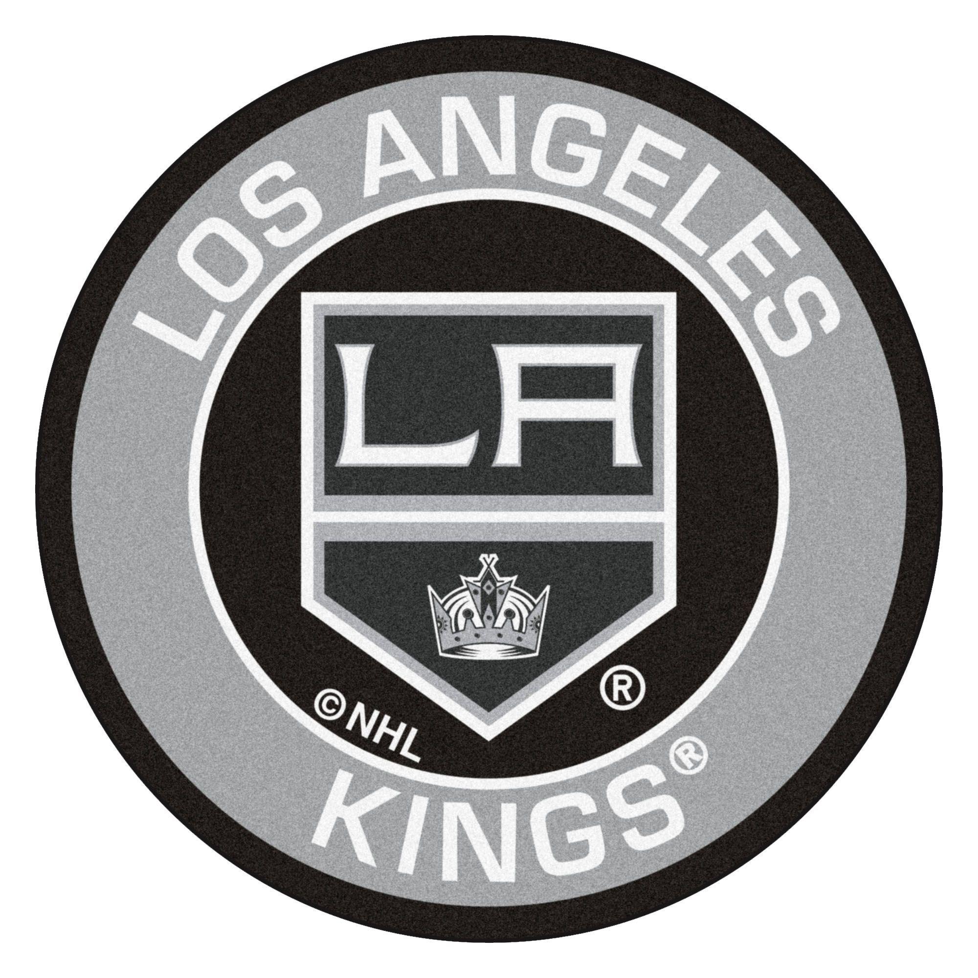 Los Angeles Kings Logo - Los Angeles Kings Logo Roundel Mat - 27