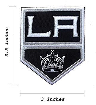 Los Angeles Kings Logo - Amazon.com : Los Angeles LA Kings Logo Team Embroidered Iron On ...