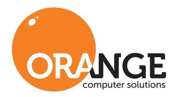 Orange Circle Computer Logo - Orange Computer - Downtown Mainstreet