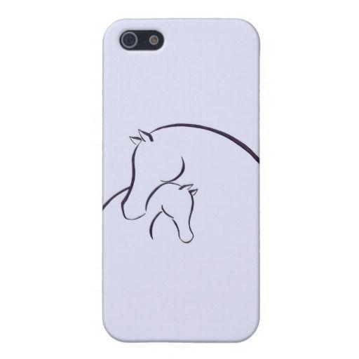 Mare and Foal Logo - MARE AND FOAL LINE ART DESIGN COVERS FOR iPhone 5. Everything