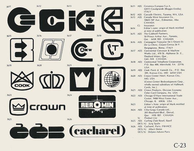 Retro C Logo - C-23 | logo_Inspiration | Logo design, Logos, Vintage logo design