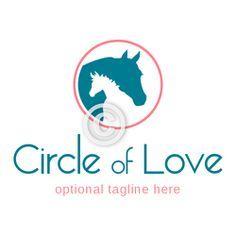 Mare and Foal Logo - 10 Best Equestrian logos images | Equestrian, Horseback Riding ...