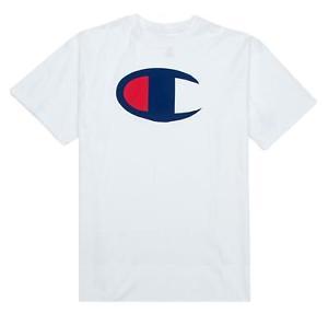 Retro C Logo - Champion Mens Big and Tall Retro C Logo Graphic Heritage Crewneck T ...