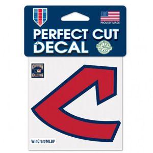 Retro C Logo - Cleveland Indians Retro C Logo - 4x4 Die Cut Decal at Sticker Shoppe