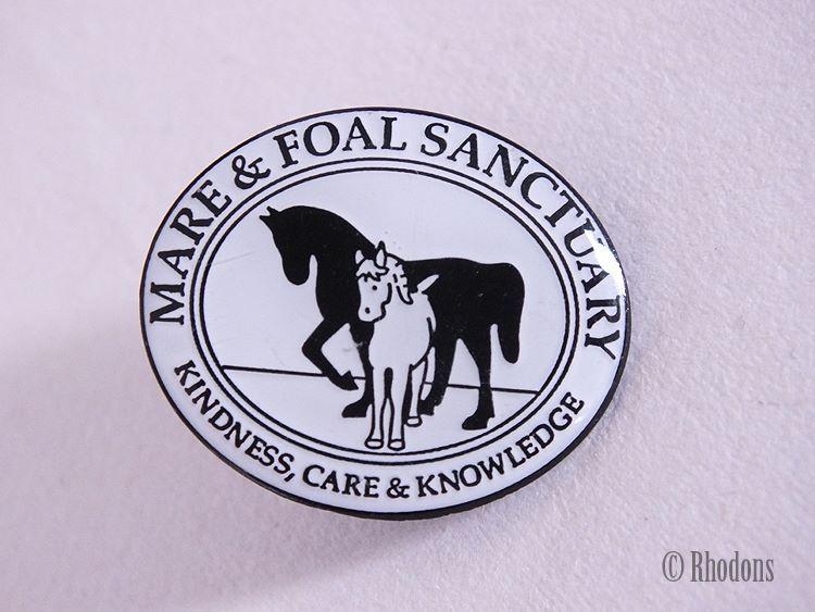 Mare and Foal Logo - Mare & Foal Sanctuary Badge, Kindness, Care & Knowledge