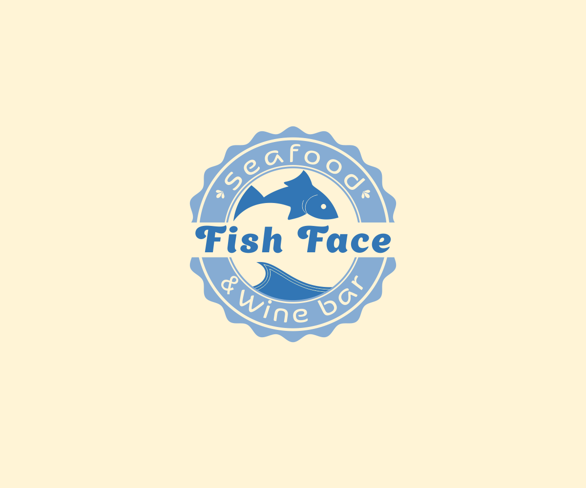 Fish Face Logo - Modern, Elegant, Seafood Restaurant Logo Design for Fish Face ...