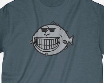 Fish Face Logo - Fish holiday shirt